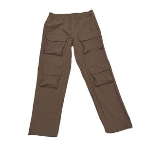 ALO Cargo Venture Pant Mens Largr Espresso Brown Stretch Performance Activewear